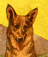 Load image into Gallery viewer, 1927 Rin Tin Tin Story Book Cover POSTER! (up to 24&quot; x 36&quot;) - Vintage - Antique - German Shepherd
