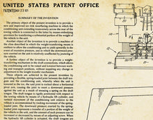 Load image into Gallery viewer, 1970 Zamboni Patent Art POSTER! (up to 24&quot; x 36&quot;) - Ice Hockey - Ice Skating - Decor
