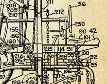 Load image into Gallery viewer, 1949 FIRST Zamboni Patent Art POSTER! (up to 24&quot; x 36&quot;) - Hockey -Skating - Ice Rink
