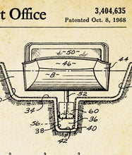 Load image into Gallery viewer, Vintage &quot;It&#39;s a Small World&quot; BOAT Patent Art Poster! (up to 24&quot; x 36&quot;) - 1965 - Fantasyland - Ride
