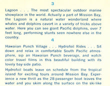 Load image into Gallery viewer, 1964 SEA WORLD San Diego Opening Year Map POSTER! (up to 24&quot; x 36&quot;) - California
