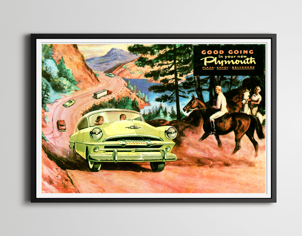 1953 Plymouth Manual POSTER! (up to 24x36) - Classic Car - Vintage - Savoy - Belvedere