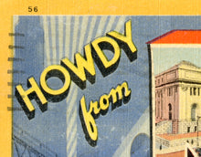 Load image into Gallery viewer, Vintage &quot;Howdy from New York&quot; Large Letter Postcard POSTER! - Travel - Nostalgia
