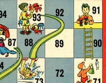 Load image into Gallery viewer, 1943 Chutes &amp; Ladders Board Game POSTER! (up to 24&quot; x 36&quot;) - Classic - Kids - Children
