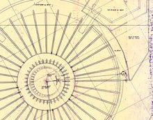 Load image into Gallery viewer, Space Mountain Ride TRACK Blueprint POSTER! (up to 24&quot; x 36&quot;) - 1976 - Tomorrowland
