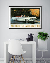 Load image into Gallery viewer, 1962 Pontiac Owners Manual POSTER! (up to 24x36) - Classic Car - Vintage
