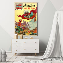 Load image into Gallery viewer, ALADDIN Vintage Children&#39;s Comic POSTER! (up to 24 x 36 inches) - Book
