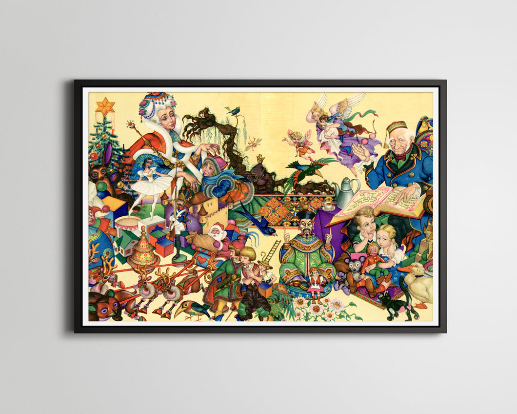 1944 Andersen's Fairy Tales Illustration POSTER! (up to 24 x 36 inches) - Nursery Rhymes