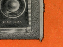 Load image into Gallery viewer, 1950&#39;s Duaflex IV Camera Manual POSTER! (up to 24 x 36 inches) - Kodak - Orange - Film - Photography
