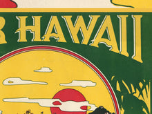 Load image into Gallery viewer, 1913 Fair Hawaii Hulu Music POSTER (up to 24 x 36) - Vintage Style - Sheet Music
