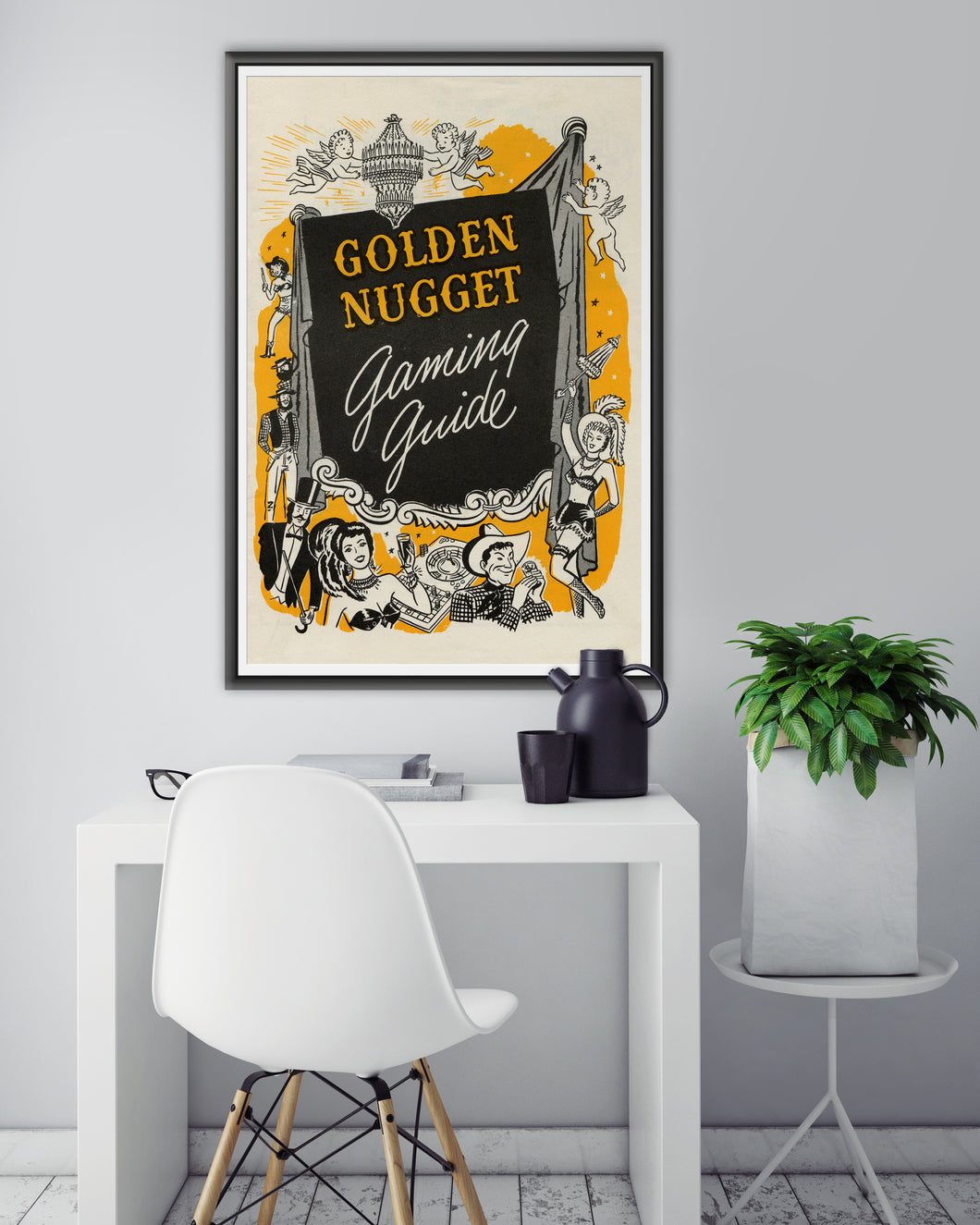 1949 Golden Nugget Casino Gaming Guide POSTER! (up to 24