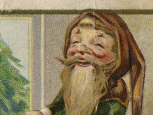 Load image into Gallery viewer, 1923 Happy Santa Christmas POSTER! - Multiple Sizes - Vintage Look - Holidays - Antique - Art
