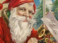 Load image into Gallery viewer, 1923 Happy Santa Christmas POSTER! - Multiple Sizes - Vintage Look - Holidays - Antique - Art
