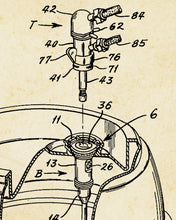 Load image into Gallery viewer, 1962 BEER Barrel Tapping Device Patent POSTER! (up to 24 x 36) - Bar - Brewery
