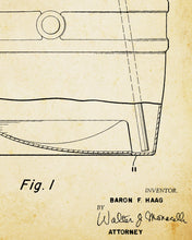 Load image into Gallery viewer, 1967 BEER KEG Patent POSTER! (up to 24&quot; x 36&quot;) - Bar
