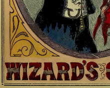 Load image into Gallery viewer, 1878 Antique Magic POSTER! (up to 24 x 36) - Lorento&#39;s Wizards&#39; Guide - Magician - Vintage
