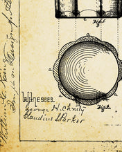 Load image into Gallery viewer, 1876 BEER MUG Patent POSTER! (up to 24&quot; x 36&quot;) - Gifts - Bar
