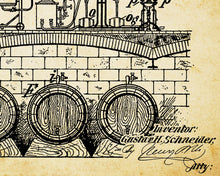 Load image into Gallery viewer, 1893 Schneider BEER Brewing Patent POSTER! (up to 24 x 36 inches) - Gifts
