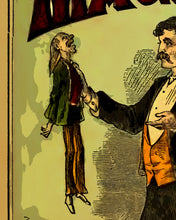 Load image into Gallery viewer, 1876 Magician&#39;s and Ventriloquist&#39;s Guide POSTER! (up to 24&quot; x 36&quot;) - Illusion - Victorian
