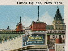 Load image into Gallery viewer, 1924 Times Square Postcard POSTER! - New York City - NYC - Decor - Antique
