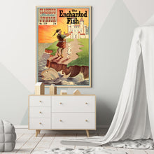 Load image into Gallery viewer, 1958 The Enchanted Fish Children&#39;s Comic POSTER! (multiple sizes) - Nursery - Fairy Tales - Storybook
