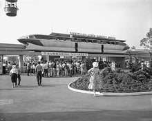 Load image into Gallery viewer, Disneyland Monorail Patent POSTER! (up to 24&quot; x 36&quot;) - Mark I (1959-1961) - People Mover
