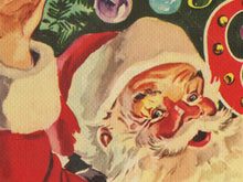 Load image into Gallery viewer, 1949 Night Before Christmas Book POSTER! (up to 24&quot; x 36&quot;) - Santa Claus - Decoration - Tree
