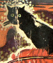 Load image into Gallery viewer, 1940 Edgar Allan Poe Book Cover POSTER! (multiple sizes) - Vintage - Macabre - Raven - Cat
