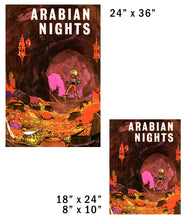 Load image into Gallery viewer, Arabian Nights 1967 Book Cover POSTER! (up to 24&quot;x36&quot;) - Classroom - Reading - Ali Baba
