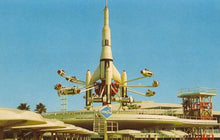 Load image into Gallery viewer, 1968 Disneyland Rocket Jets Patent POSTER! - Tomorrowland - Space - Vintage - Theme Park - Patent
