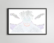 Load image into Gallery viewer, URSULA Screenplay POSTER! (up to 24 x 36) - The Little Mermaid - Poor Unfortunate Souls - Original Fan Art - Movie - Script - Ariel - Disney
